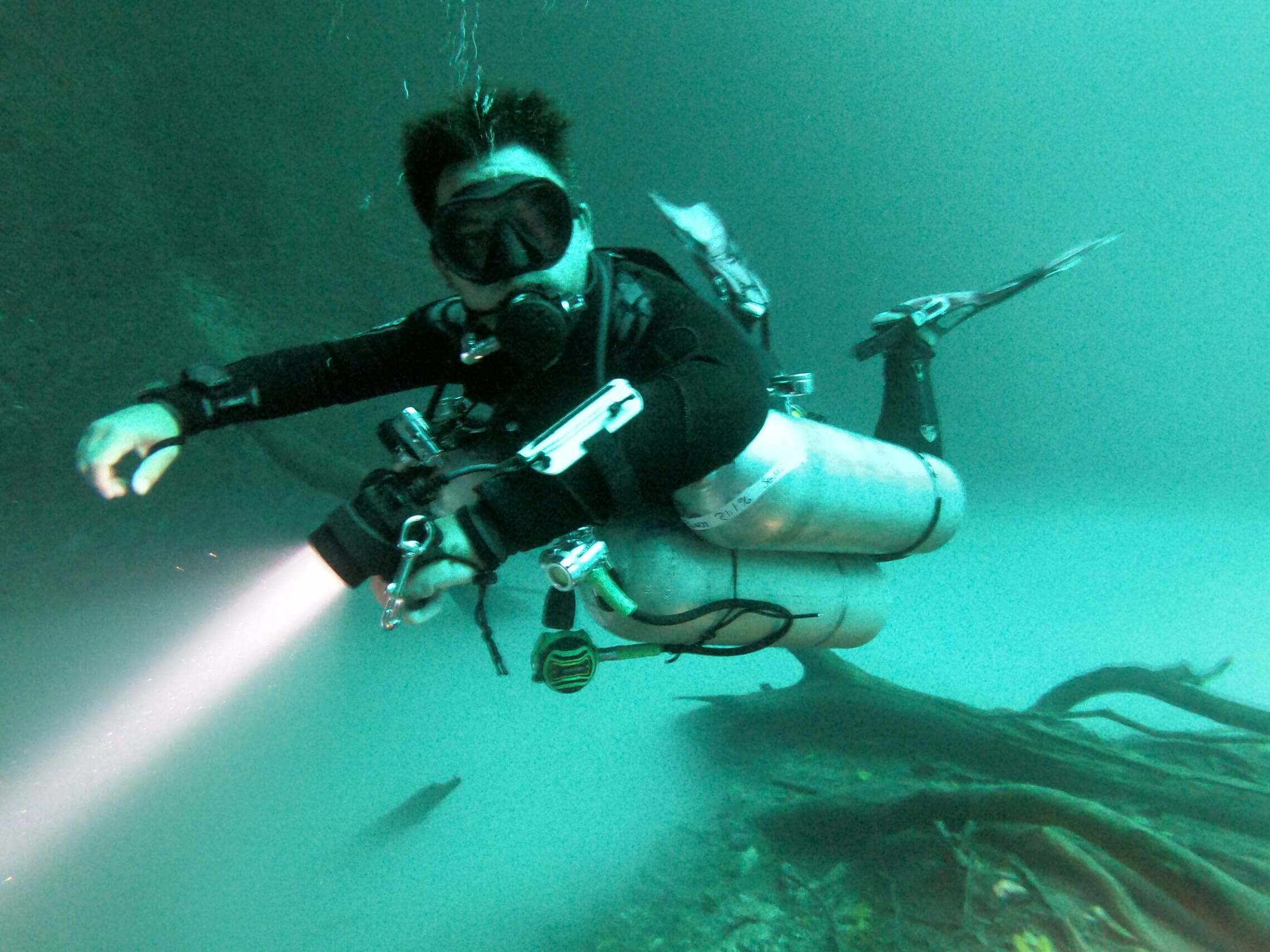 cenote diving blue experience 0020